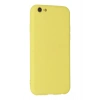 iPhone 6 Plus Kılıf Nano içi Kadife Silikon - Sarı