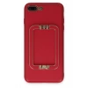 iPhone 7 Plus Kılıf Coco Elit Kapak - Kırmızı