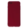 iPhone 7 Plus Kılıf First Silikon - Bordo