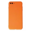 iPhone 7 Plus Kılıf First Silikon - Parlak Turuncu
