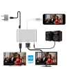 İphone İpad P32 Hdmi Vga Av Audio Dönüştürücü Adaptör