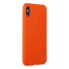 iPhone X Kılıf First Silikon - Parlak Turuncu