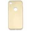 iPhone XR Kılıf First Silikon - Gold