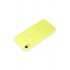 iPhone XR Kılıf First Silikon - Parlak Yeşil