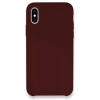 iPhone XS Max Kılıf Lansman Legant Silikon - Bordo