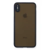 iPhone XS Max Kılıf Montreal Silikon Kapak - Lacivert