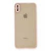 iPhone XS Max Kılıf Montreal Silikon Kapak - Pembe