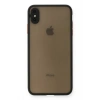 iPhone XS Max Kılıf Montreal Silikon Kapak - Siyah