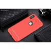 İphone Xxs Dark Ultra Koruma Karbon Fiber Silikon Kılıf