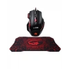 Işıklı  Mouse Ve Mousepad Seti Ergonomik Tasarım Ve Rgb Aydınlatma