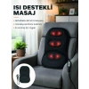 Isıtmalı Masaj Minderi  Masaj Motoru, Kablolu Kumanda Ve Çoklu Masaj Modu