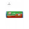 J-250 Jumbo Boy Çöp Torbası 80 x 110 cm 10 Lu Rulo x 10 Paket = 100 Adet (Mavi)