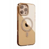  Apple iPhone 16 Pro Max Tash Diamond Magsafe Kapak - Gold