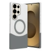  Samsung Galaxy S23 Ultra Velar Magsafe Kapak - Natural Grey