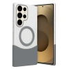  Samsung Galaxy S23 Ultra Velar Magsafe Kapak - Natural Grey