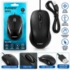 KABLOLU USB - IŞIKLI SİYAH OPTİCAL MOUSE 1200 DPI SM-216 (4887)