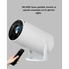 Kablosuz Bağlantılı Full Hd Ev Sinema Projeksiyonu 160 Ansı Lümen