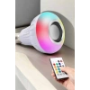Kablosuz Bluetooth Hoparlör Led Lamba