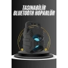 Kablosuz Bluetooth Hoparlör Ses Bombası Rgb Işıklı Taşınabilir Yüksek Ses Kaliteli