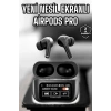 Kablosuz Bluetooth Kulaklık Ekranlı Uzun Şarj Süreli Anc Destekli