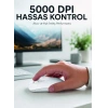 Kablosuz Bluetooth  Mouse Sessiz Tıklama Ergonomik Wireless Fare