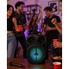 Kablosuz Karaoke Hoparlör Mikrofonlu Rgb Işıklı 6.5 İnç Bluetooth Speaker Taşınabilir