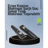 Kablosuz Paslanmaz Çelik Bıçaklı Profesyonel Saç Ve Sakal Tıraş Makinesi – Sessiz Güçlü Ve Ergonomik