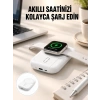 Kablosuz Ve Kablolu Şarj Destekli 10000 Mah Taşınabilir Powerbank Yeni Nesil