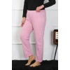 Kadın Büyük Beden Pembe Tek Alt Pijama