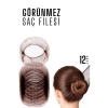KAHVE Saç Filesi Görünmez 12 ADET 720099