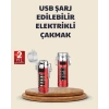Kamp Ve Outdoor İçin Çok Amaçlı Çakarlı Elektronik Çakmak