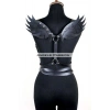 Kanatlı Detaylı Şık Göğüs Harness , Kanat Detaylı Deri Kemer - Brf1097