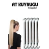 Kancalı At Kuyruğu Lastik Toka 10 ADET 717249
