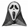 Kapşonlu Çığlık Maskesi Scream Maskesi - Hayalet Maskesi 33x21 cm