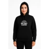 Kapşonlu Sweatshirt – Oversize“West Coast Classics” - Siyah -