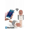 Karaoke Mikrofon Dahili Hoparlörlü Sd-usb-aux Girişli Bluetooth Hoparlör