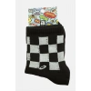 Kare Desenli Kolej Çorap 8*28