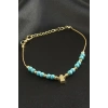 Karışık Turkuaz Boncuk Bileklik