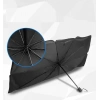 Katlanabilir Araç Ön Camı Güneş Koruyucu Gölge Şemsiye Araba Şemsiyesi (130x75 Cm)