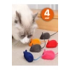 Kedi Eğitim Oyun Faresi 4 Adet