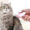 Kedi Köpek Tüy Toplayıcı Kendini Temizleyebilen Ergonomik Saplı Evcil Hayvan Tarağı Pembe (4887)