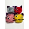 Kedi Tüylü Peluş Anahtarlık
