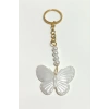 Kelebek İnci Anahtarlık
