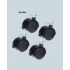 Kilitli Mini Tekerlek Ayak 4 Cm 4’lü Set