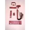 Kırbaç Kelepçe Takım 4lü Set, El - Ayak Kelepçesi, Kırbaç, Ağız Topu - Brf1306