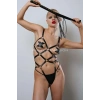 Kırbaçlı Deri Full Body Harness Fantezi Giyim, Vücudu Saran Full Body Harness - Brf1356