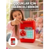 Kırmızı Atm Kasa Tipi Para Biriktirme Kumbarası