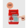 Kırmızı Atm Kasa Tipi Para Biriktirme Kumbarası