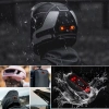 Kırmızı LED Kask Flaşörü - USB Şarjlı - Kask Aydınlatma Işığı