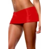 Kırmızı Seksi Mini Etek